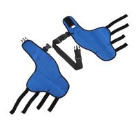 Mllepjdh Rodillera para perro, codo para perro, soporte inmovilizador de rodilla ayuda al perro a mantener la articulación estable y reduce el material de neopreno para patas traseras