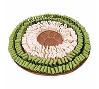 Mllepjdh Rompecabezas interactivo para perros, alimentador lento con alfombrilla para lamer que mejora la inteligencia para cachorros, 19 x 19 pulgadas