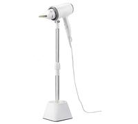Mllepjdh Soporte para secador de pelo, ajustable, de acero inoxidable, sin varilla, giratorio, manos libres, soporte para secador de pelo, soporte giratorio
