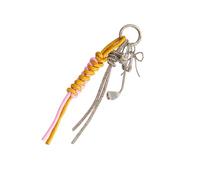 [Mllepjdh] Teléfono de cuerda trenzada tejida a mano, cable de moda, decoración única para bolsos, organizador portátil para mujeres y niñas, フリーサイズ