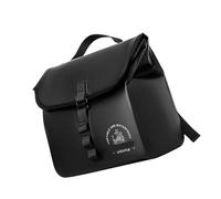 Mllepjdh Unidad de almacenamiento compacta para motocicleta que se adapta al manillar o asiento, tiene bandas reflectantes y tela de PVC fácil de instalar para equipaje de bicicleta