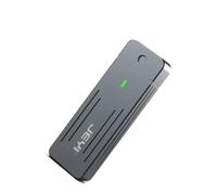 Mllepjdh Versátil carcasa SSD M.2 NVMe que amplía tu capacidad de almacenamiento, carcasa de tamaño pequeño, carcasas USB 3.2 rápidas Plug and Use JMS583A3