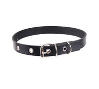 [Mllepjdh] Vintage Punk Rock Cuero PU Gargantilla Collar de Gargantilla de Moda Libre y Joyería de Color Gótico para los amantes del estilo urbano