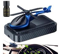 Mlllokfki Difusor de perfume para automóviles, ambientador solar para automóviles - Ambientadores automotrices con de helicóptero único,Decoraciones de salpicadero de lujo de perfume de coche