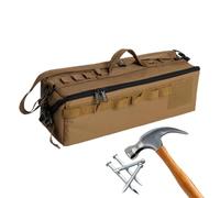 Mlllokfki Easy Carry Trunk Bag, Versatile Picnic Storage, Protective Storage Solution, Car Camping Organizer, Sturdy Storage for Cookware, Lightweight Trunk Organizer, Travel Companion