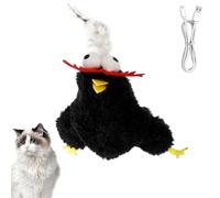 Mlllokfki Electronic Bird Teaser Toy, Flapping Cat Toy for Cats, Catnip Interactive Toy, Bird Teasing Cat Toy, Mediano Cat Interactive Toy, Small Cat Flapping Toy, Big Cat Teasing Toy