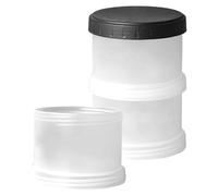 Mlllokfki Milk Powder Box, Three-Layer Milk Powder Organizer, Formula Containers Box, Milk Powder Carry Case, Snack Organizer Box, Candy Storage Container, Fruit Storage Box, Multi-Layer Milk Powder H