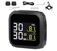 Mlllokfki Motorcycle Tire Pressure Sensor, Tire Monitoring System, High Accuracy Tire Pressure Monitor, Tire Pressure Measurement System, Real-Time Tire Pressure Display, Tire Pressure Monito