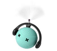 Mlllokfki Pet Ball Toy, Headphone Shape Ball, Bouncing Rotating Ball, Water Resistant Pet Toy,Light Up Dog Ball,Medium Dog Toy, Puppy Play Ball, Engaging Pet Entertainment for Medium Dogs