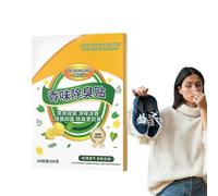 Mlllokfki Plantillas de eliminación de olores, pegatinas neutralizadoras de olores de zapatos, parches para eliminar los olores de zapatos de 60 piezas | Pegatinas para plantillas para zapatos,