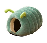 Mlllokfki Semi Covered Winter Bed, Animal Shape Bed, Cozy Cat Tent, Warming Puppy House, Comfortable Pet Cave, Soft Sleeping Tent, Small Dog House, Cat Sleeping Bed for Pets Dogs Small Cats
