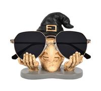 Mlllokfki Soporte para gafas de sol de Halloween | Soporte creativo para gafas | Divertido soporte decorativo para el hogar y el lugar de trabajo | Organizador único de gafas con temática de Halloween