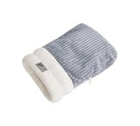 Mlllokfki Thickened Warm Sack Snuggle Sack Cat 360° Wrap Bed Comfortable Cat Beds Indoor Cat Comfort Washable Plush Sack Large Cat Sleeping, Autumn Winter Cat, Cozy Cat Bed for Cats