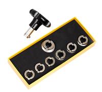 Mlllokfki Wristwatch Repair Tool, Quick Watch Remover, Precise Case Opener, Watch Back Cover, Easy Watch Repair, Watch Back Cover Remover with 7 Molds, Multifunctional Watch Back Case Opener,