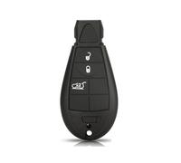 MLLNPP Coche remota Botones para Grand para Cherokee para Durango Magnum Ram 2/3/4 Botones Fobik Funda remota Fob Cover Carcasa para Llave de Coche Carcasa Mando Llave Coche(3 Buttons SUV)
