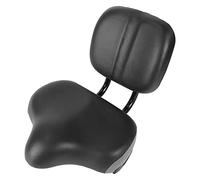 mlloaayo Sillín De Respaldo Universal con Reemplazo De Soporte Respaldo Suave Triciclo De Gran Tamaño Asiento De Bicicleta Y Accesorios para Adultos