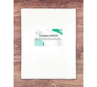 MLNSUNNY 10 hojas de papel de bolsa de té para arte de medios mixtos, papel blanco grande hecho a mano, resistente a la humedad, papel decorativo para collage, cianotipo, diario, fabricación de