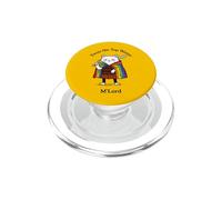 M'Lord Funny Cat Knight era el Agua del Grifo PopSockets PopGrip para MagSafe
