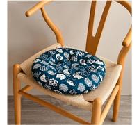 MLordoarf Cojines Sillas Jardin Cojines Redondos Cojines de Asiento para Sillas de Terraza Cocina Patio Balcón Salón, 40x40cm para Decoración Interior o Exterior