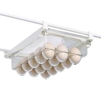 MLordoarf Retráctil Cajones De Frigorífico Transparentes, Cajón de Organización para Nevera, Organizador Cajón Nevera Extraíble, Organizador Nevera Transparente para Huevos Fruta