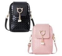 MLPKOI Bolso Bandolera Pequeño Para Mujer, Bolsos De Teléfono Móvil Para Mujer, Bolso Movil Mujer, Correa Ajustable, Con Se Puede Separar Los Hombros, Cinturón Para Compras, Citas, Bolsos Pequeño