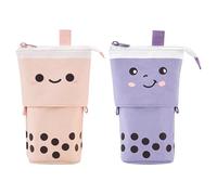 MLPKOI Estuche Escolar Vertical, Telescópico Estuche Lapices para Regalo de Cumpleaños y Navidad, Estuches Escolares Niña, Papelería Adolescentes, para Niña, Chico, Estudiante & Profesor