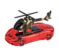 MLqkpwy Ambientador de coche lindo ambientador solar | Ambientador de aromaterapia para coche,Purificador de aire giratorio para coche con de 5 ml, ambientador