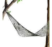 MLqkpwy Hamacas de malla para exteriores, hamaca de malla de nailon, hamaca de dormir al aire libre de malla de nailon, cama multifuncional para acampar, senderismo y relajación en