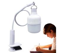 MLqkpwy Lámpara de pinza de camping,Luz de clip LED para exteriores - Lámpara de clip de escritorio súper luminosa,Juego de bombillas portátiles Super luminosas para la nocturna
