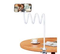 MLqkpwy Soporte de teléfono para cama tumbado flexible de brazo largo | Soporte de teléfono para grabación de vídeo, para sentarse, para pared, sofá, cabecero de coche, silla reclinable, bicicleta