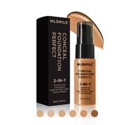 MLSMILE - 2-in-1 Conceal Foundation - 6 Colors #01 - 20ml