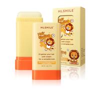 MLSMILE - Barra de cera para el pelo de bebé 2 en 1 con peine integrado suave hidratante de cera para niños
