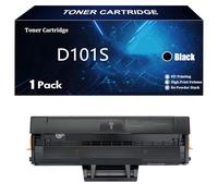 MLT-D101S Cartucho de Tóner Láser Compatible para Samsung MLTD101S D101S para Samsung ML-2160 ML-2165 ML-2161 SCX-3401 SCX-3400W SCX-3400 ML-2162 ML-2168 Impresoras,Black-1 Pack