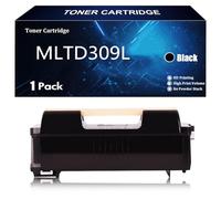 MLTD309L Cartucho de Tóner de Repuesto para Samsung MLTD309L MLT-D309L MLT D309L Compatible para Samsung ML-5510 5510N 5510ND 5512 5515ND ML-6510ND 6512 6512 6515ND con Chip,Black-1 Pack