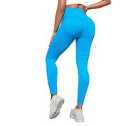 Mlthcig 3D Metabolicbooster Leggings, Anti Cellulite Leggings, Compression Sculptant Define Body Women(Blue,XXL)