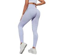Mlthcig 3D Metabolicbooster Leggings, Anti Cellulite Leggings, Compression Sculptant Define Body Women(Light Gray,S)