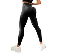 Mlthcig 3D Metabolicbooster Leggings, Anti Cellulite Leggings, Compression Sculptant Define Body Women(Negro,XXL)
