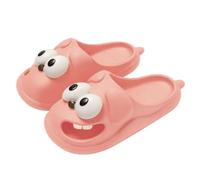 Mlthcig Ciabatte Da Bacio Con Cuscino A Forma Di Cane Grandi Occhi Per Donna Suola Spessa Antiscivolo Lingua(Pink,7-7.5 Women)