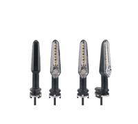 MLTLKPPVNG Luces Señal Giro Compatible Con Yamaha Para Tracer 7GT 9 /GT MT-09 MT-07 Tracer 9GT+ 2021 2022 2023 2024 2025 Luz Intermitente Trasera Secuencial(4pcs Turn Signal)