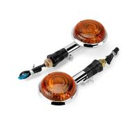MLTLKPPVNG Luces Señal Giro Compatible Con Yamaha XV 250 400 535 750 1100 Virago VMAX 1200 SR 400 Luz Indicadora Intermitente Motocicleta