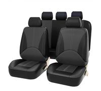 MLUQPEZUZ Fundas Asientos Coche, para Renault Clio V Life/Zen/Intens/R.S. Line/Business 2019+ Protector Asiento Coche Cuero, Suave Transpirable Impermeable, Cobertura Total Duraderas,B