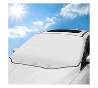 MLUQPEZUZ Protector Parabrisas Coche, para Nissan Qashqai 3.Gen J12 2021-2026 Magnético Antihielo Nieve Parasol Exterior Protector Extragrande UV 4 Capas