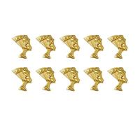 MLWSKERTY 10 dijes de aleación para arte de uñas, estilo egipcio, decoración de uñas, accesorios para decoración de uñas acrílicas