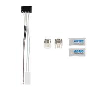 MLWSKERTY 48W/60W Thermistor with Mounting Clip for P1P P1S/X1C Ceramic Heating Printer Accessories Replacement Part Ceramic Heater Upgraded