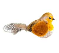 MLWSKERTY Cat Interactive Toy Simulation Birds Shape Funny Teasing Cute Indoor Cute with Realistic Bird Sounds Feather Replacement for Indoor Cats Best Sellers Interactive