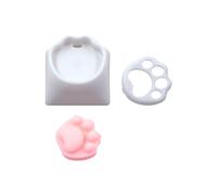 MLWSKERTY Claw Keycaps Soft Silicone 3D Printed Keyboards Keys Caps Ergonomic Nonslip Design for Mechanical Builds Silicone Mechanical Keycaps