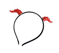 MLWSKERTY Cosplay Devil Horn Hairband For Children Costume Parties Halloween Party RolePlaying Headpiece For Holiday Dressingup Devil Horn Headwear For Stage Performances