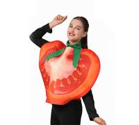 MLWSKERTY Disfraz de verduras para Patata/Repollo/Tomate Traje de comida divertida para fiestas de Halloween, Cosplay de juego de rol unisex Mr Potato Head