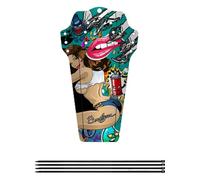 MLWSKERTY Guardabarros extraíble para bicicleta de carretera, repuesto para rueda delantera/trasera, parte de ciclismo, duradero