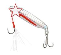 MLWSKERTY High Carbon Steel Double Hook Lures with Realistic Swimming Action Slow Sinking Artificial Baits for Fishing Enthusiasts Aerodynamic Long Distances Casting Lures
